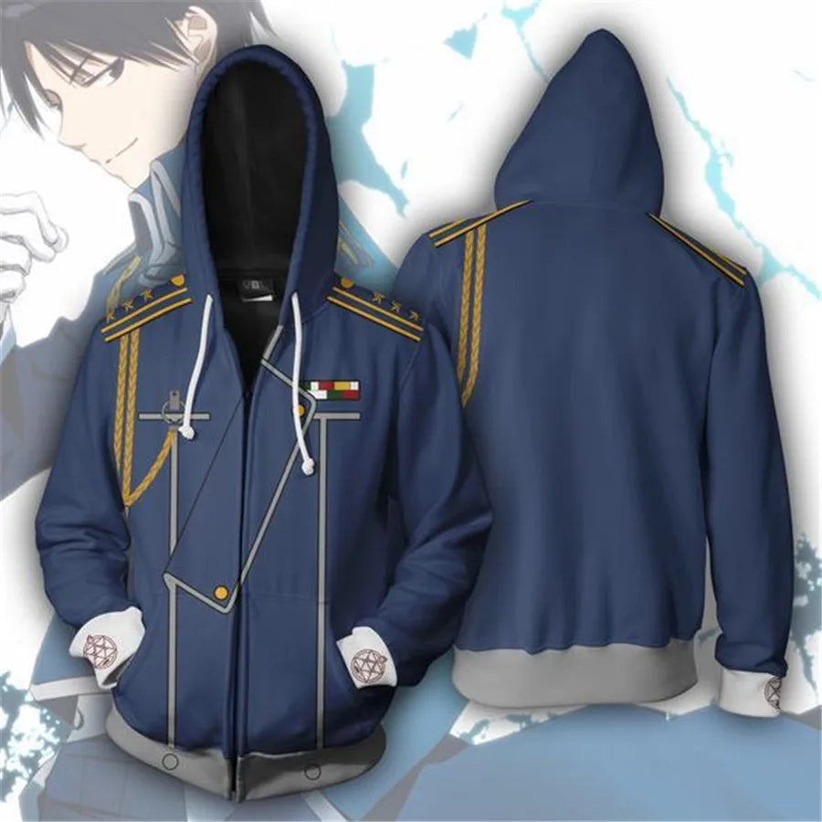 Fullmetal Alchemist Edward Elric's Jacket Hoodie