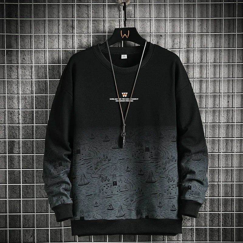 Sweatshirt oriental design