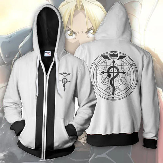 Fullmetal Alchemist Edward Elric's Jacket Hoodie